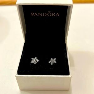 Pandora star earrings
